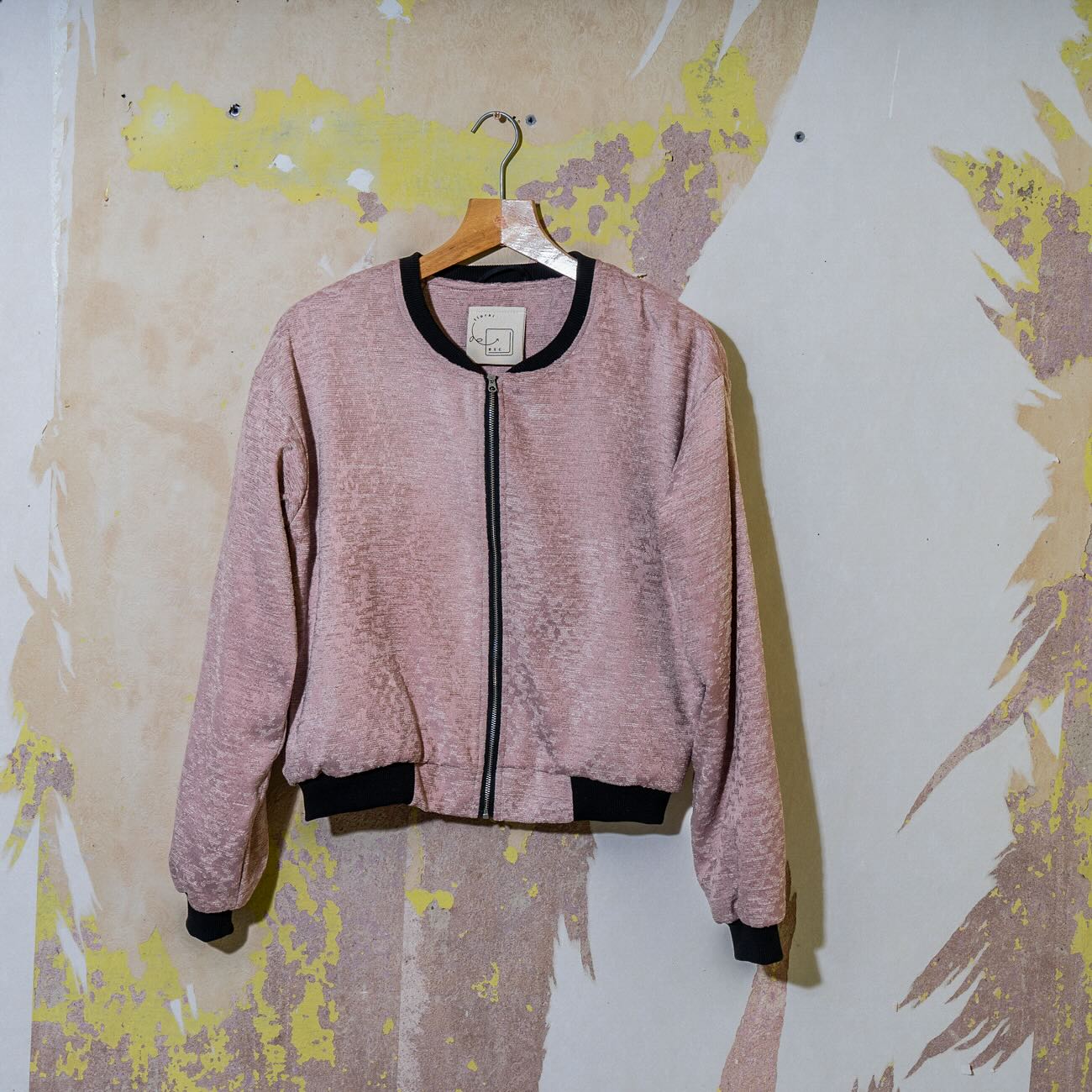 Bomber — różowy vintage